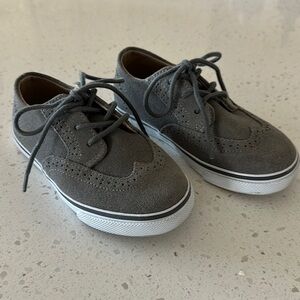 Toddler 10c Janie and Jack grey dress shoes